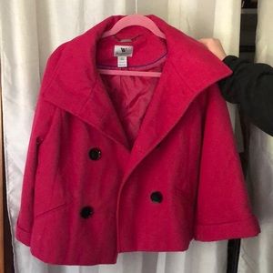 Pink Worthington coat